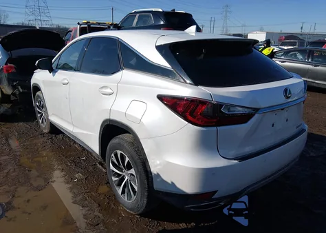 2020 Lexus Rx 350 z USA, uszkodzony, nr VIN 2T2AZMAA4LC162311
